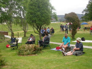 A great day at the Bluegrass Music Festival.